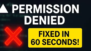 How to Fix the Vercel Permission Denied Error Fast Easy Fix