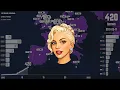 Lagu Every Lady Gaga Performance, Mapped (2005-2025)