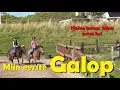 Lagu Ik mag mijn EERSTE GALOP proberen. PAARD rijden met een KLEINE GROEP. Bijna PRIVE LES. #1990