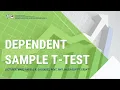 BE 100 Lab Prelims Parametric Test - Demonstration of Dependent Samples T-test on JASP