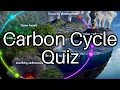 Test Your Knowledge on the Carbon Cycle How Many Can You Get Right