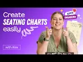 Create a beautiful seating chart in minutes with Canva