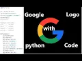 Google Logo With Python Code Python Programming