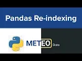 Re-index Pandas DataFrame Simply Python Beginner Tutorial