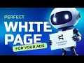 White Page Generator in Cloaking House for Any Platform TikTok FB Google in Just a Few Minutes