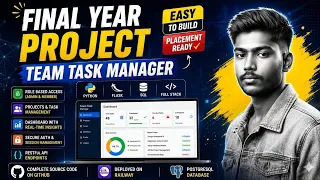 Final Year Project 2026 Team Task Manager Using Python Flask Full Stack Web App