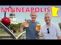 A Day With Family In Minneapolis - Caribou Coffee Walker Sculptures A Juicy Lucy