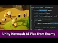Unity Navmesh AI Tutorial Flee from Enemy