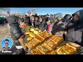 Lagu So Much Food! Exploring a Tianjin Village Market in Winter | Real Local Life in Northern China