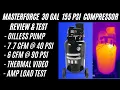 Masterforce 30 Gallon 155 PSI Air Compressor Review
