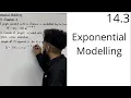 Edexcel AS Level Maths 14 3 Exponential Modelling