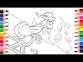 The Grinch Coloring Page - Coloring for kid and toddles