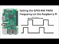 Setting the GPIO hardware PWM Frequency on the Raspberry Pi