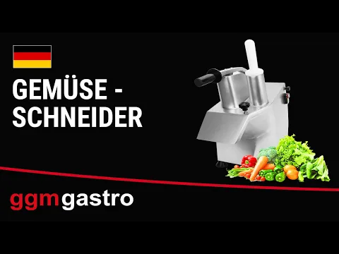 Download MP3 Gemüseschneider - inkl. 5 Schneidescheiben GEH5 - GGM Gastro