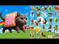 Download Lagu Nyan Cat/Gattatino Nyanino vs All NEW Brainrot Bosses Minecraft Mob Battle
