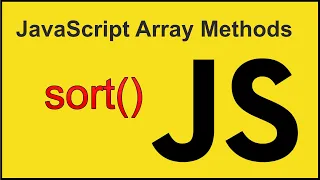 sort - JavaScript Array Methods