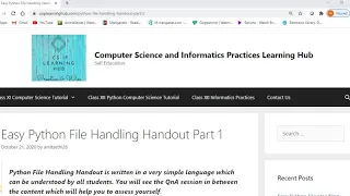 Python File Handling Part 1with question answer Text File vs Binary File modes of opening file