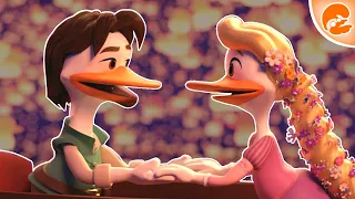 I See The Light From Tangled But They Are Ducks 
