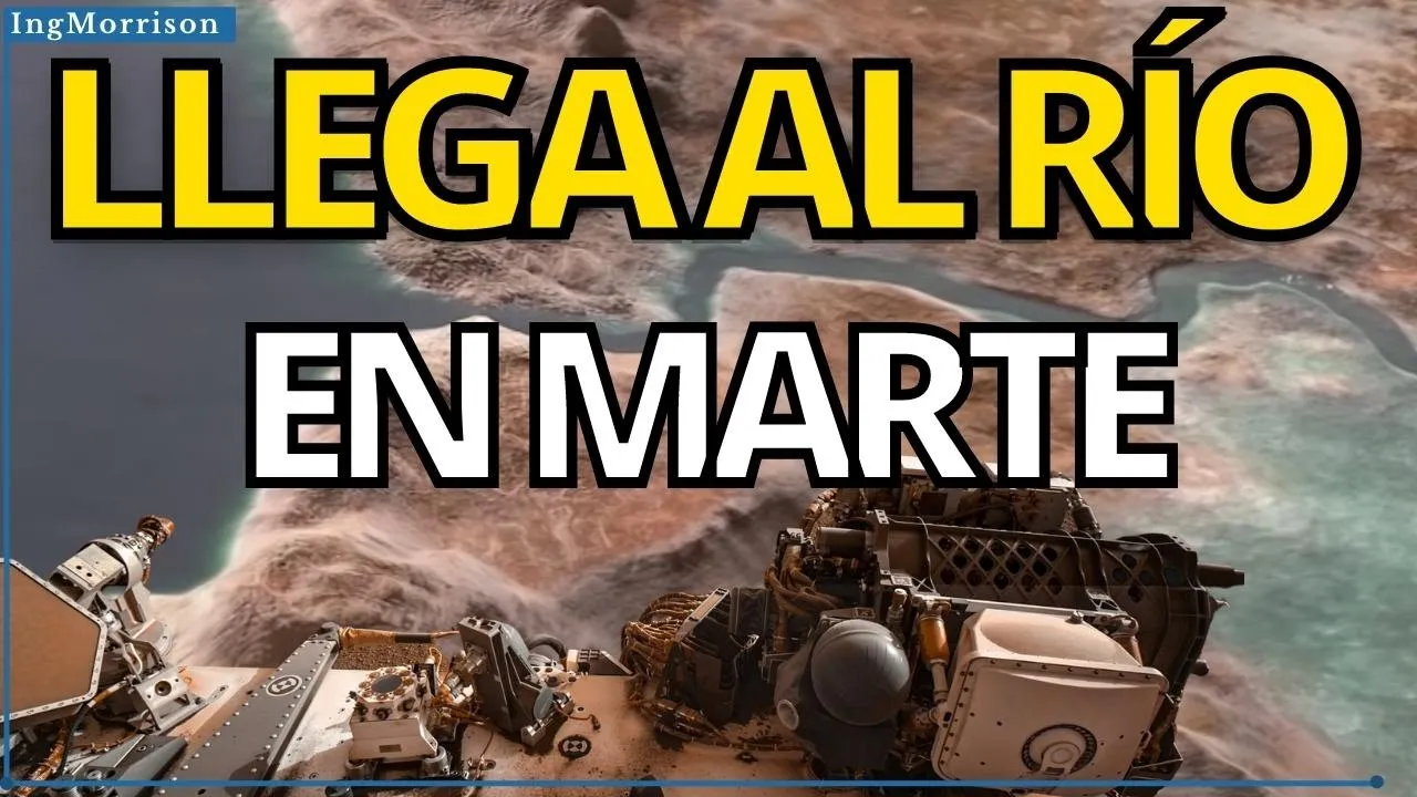 ROVER PERSEVERANCE LLEGA AL DELTA DE UN RIO en CRATER JEZERO en MARTE el PLANETA MARTE