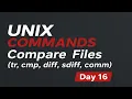 Unix Commands TR CMP DIFF COMM