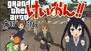 gta sa this is k on city k on anime mod montage hd 
