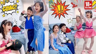 【鬥羅大陸】趁人不注意大跳熱舞？本想炫耀默契舞步，下一秒當場露餡反差搞笑拉滿！！ #斗羅大陸 #唐三 #小舞 #唐舞桐
