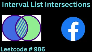 INTERVAL LIST INTERSECTIONS LEETCODE 986 PYTHON TWO-POINTER SOLUTION