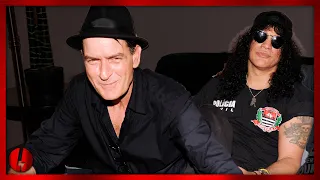Charlie Sheen on His Friendship with Slash