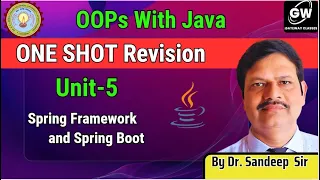 Java I Unit-5 I One Shot I Spring Framework and Spring Boot I Gateway Classes