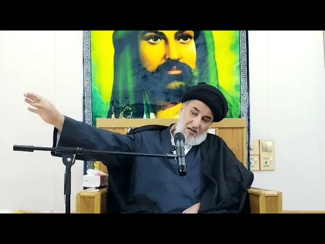 ⁣محاضرة دينية السيد حميد المفضل الموسوي.