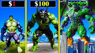 $1 HULK VENOM to $1,000,000 GOD HULK VENOM in GTA 5
