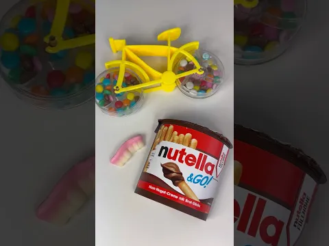 #nutella and jelly candy’s chocolate BRUKING 🍭🍫