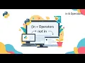 Membership Operators in Python Beginner Friendly