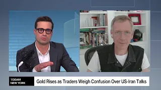 gold rises as traders weigh confusion over us iran talks
