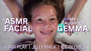 ASMR This or That Custom ASMR Facial (ft. Gemma) 💤 #asmr
