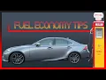 LEXUS IS 300h Real World Fuel economy - How to drive Hybrid to Save on fuel