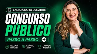 Resolução de Exercícios passo a passo, tem questão polêmica nessa aula!