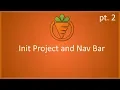 Grocerly Initializing project and adding Nav Bar - eCommerce website Nodejs pt 2