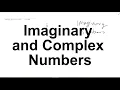 SAT Math Imaginary and Complex Numbers