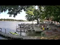 The docks at Outers Resort on Prairie Lake in Chetek WI