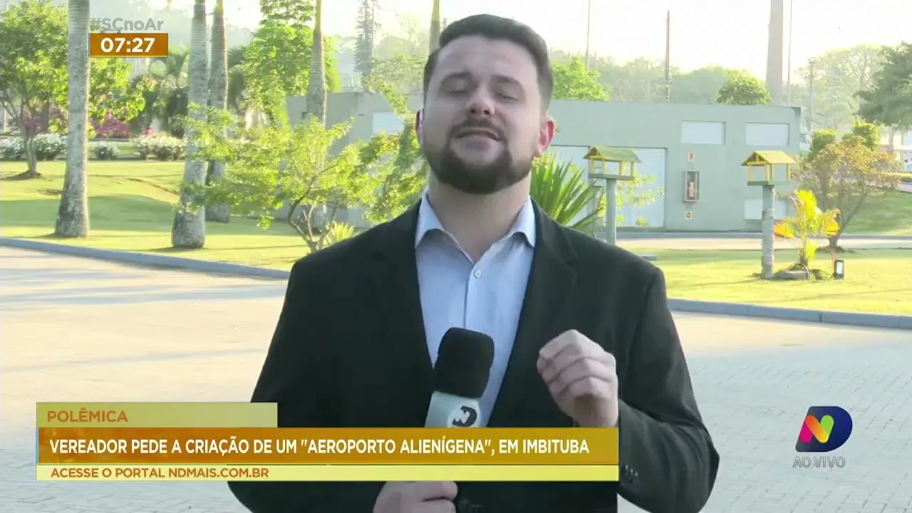 Vereador pede a criação de um "aeroporto alienígena", em Imbituba