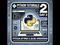 Python Basics Day 2 Variables Data Types and Operators EgniCode