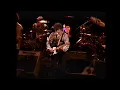 A grunge-y blue "Maggie's Farm" from Bob Dylan in Ottawa, ON, August 22, 1992