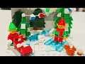 LEGO Christmas GWP - 40564 Winter Elves Scene speed build