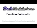 Fraction Calculator