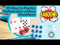 20 Ways to Practice Multiplication in 3rd Grade without Worksheets