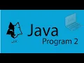 Java Program 2 Variable Types Chapter 1 Multimedia Programming Beginners Java Tutorial