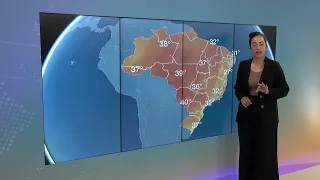 Semana começa com tempo firme no Brasil Central
