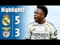 Lagu Real Madrid vs Benfica 5-3 - All Goals \u0026 Highlights - 2026