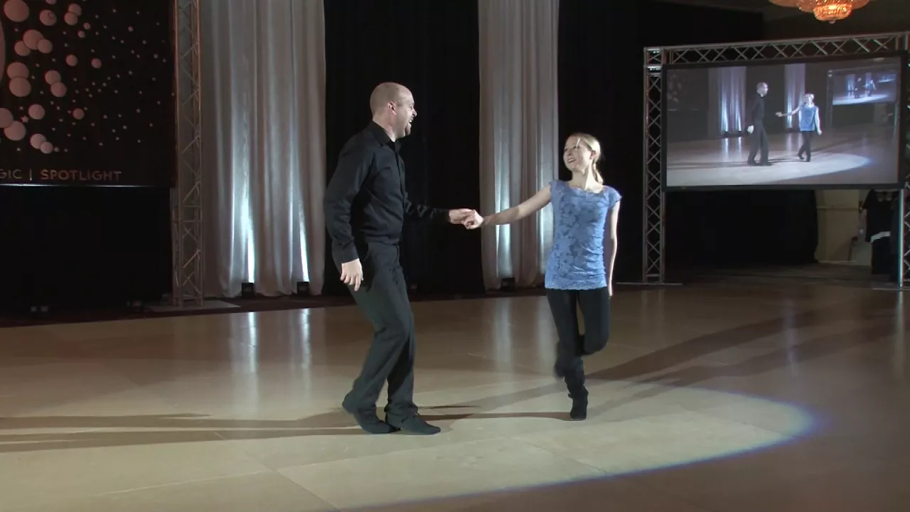Spotlight New Years 2017 2018 Pro Am Open Routine Danika Dahl with Matt Auclair